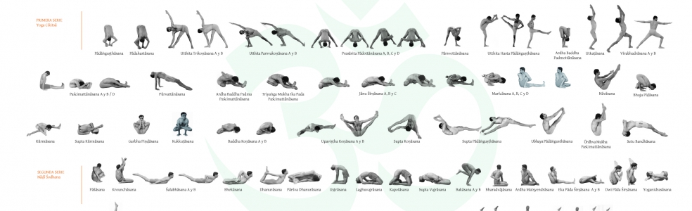 The best ashtanga primary series chart out there. | Secuencias de yoga,  Posturas de yoga, Movimientos de yoga